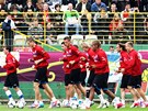 ČTYŘI TISÍCE. Tolik diváků dorazilo na otevřený trénink české fotbalové ČTYŘI TISÍCE. Tolik diváků dorazilo na otevřený trénink české fotbalové