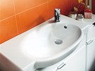 Nov� kolekce Tigo (Jika), asymetrick� umyvadlo s hloubkou 37 cm. Cena i se