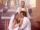 Re�is�r Zden�k Tro�ka ve �tvrtek 7. �ervna nat��el v�obecn�m kostele