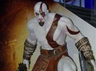 E3 2012 - Hrdina série God of War, Kratos, v titánské nad�ivotní velikosti. A