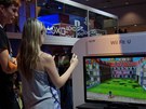 E3 2012 - Na stánku Nintenda byl o vyzkou�ení nové konzole WiiU velký zájem.