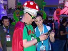 E3 2012 - N�kte�í náv�t�vníci se navlékli do fanou�kovských kostým�.