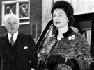 T�hotná královna Al�b�ta II. (Londýn, �íjen 1963)
