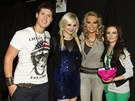 Milo� Novotn�, Ivanna Bagov�, Mark�ta Poul��kov� a Anna Veselovsk� v