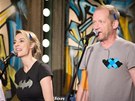 Barbora Poláková a David Koller v Show Jana Krause Barbora Poláková a David Koller v Show Jana Krause