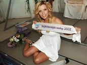 Kate�ina Kristelov� - Vyhl�en� v�t�zky sout�e o Nejkr�sn�j�� nohy 2008