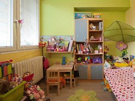 Pokoj Ely, která jde na podzim do první třídy. Pokoj Ely, která jde na podzim do první třídy.