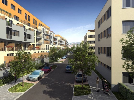 Byty nab�z� prostorn� lod�ie a terasy.