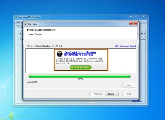 Tvorba instalačního USB flash disku Tvorba instalačního USB flash disku