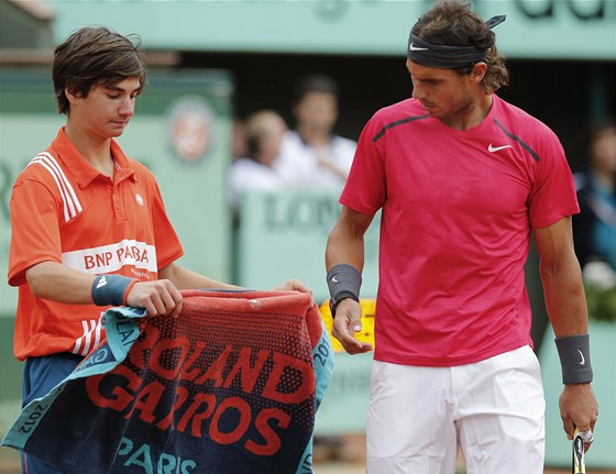 Rafael Nadal ve fin�le Roland Garros.