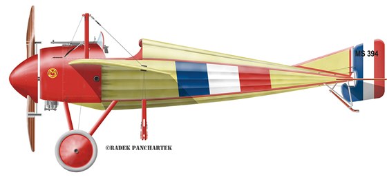 Morane-Saulnier N byl jediným letounem, na kterém došlo k většímu rozšíření Morane-Saulnier N byl jediným letounem, na kterém došlo k většímu rozšíření