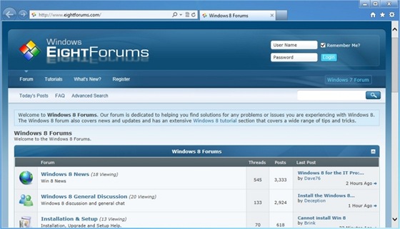 Internet Explorer 10