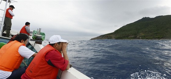Japonskem kontrolovan� neobydlen� souostrov� Senkaku si u� n�kolik desetilet�