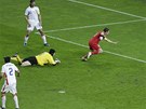 �esko - Turecko: Nihat Kahveci dává gól