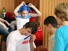 PANE VESELÝ, PODEPÍ�ETE SE MI? Jediný �eský basketbalista v NBA se zv���uje...