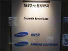 Logo Samsung pou��van� od roku 1993 do sou�asnosti