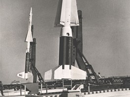 ��zen� st�ela syst�mu MIM-14 Nike Hercules pou��vaj�c� COLOS