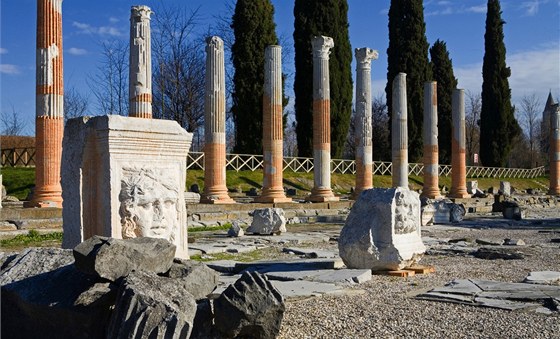 Aquileia, antické fórum Aquileia, antické fórum