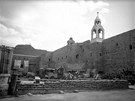 Chr�m narozen� P�n� v Betl�m� na sn�mku z roku 1947