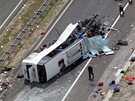 Nehoda �eského autobusu na chorvatské dálnici A1, p�i ní� zahynulo osm lidí a