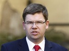 Exministr spravedlnosti Ji�� Posp�il hovo�� o d�vodech sv�ho odvol�n� (27.