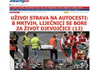 Tragick� nehoda �esk�ho autobusu je pro chorvatsk� m�dia ud�lost� ��slo jedna.