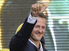 ZDRAV�M V�S. Michael Schumacher v Praze