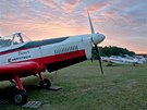 Piloti z Historické letky R�S se vydali uctít památku �eskoslovenských pilot�...
