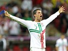POSTUPUJEME! Kapitán portugalské reprezentace Cristiano Ronaldo se raduje z... POSTUPUJEME! Kapitán portugalské reprezentace Cristiano Ronaldo se raduje z...