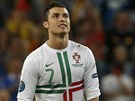NA VY�AZENÍ Z EURA REAGUJÍ HRÁ�I R�ZN�. Cristiano Ronaldo nap�íklad takto.