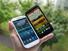 Samsung Galaxy S III a HTC One X