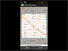 Off-line Google mapy