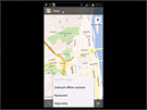 Off-line Google mapy