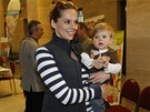 Světlana Zárubová-Witowská a její syn Filip Světlana Zárubová-Witowská a její syn Filip