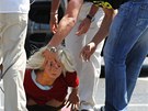 Policist� rekonstruuj� b�eznovou nehodu lobbisty Romana Janou�ka, p�i n�