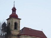Kostel sv. Matou�e v Dolanech na Ji��nsku.