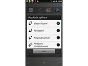 Systém smartphonu Sony Xperia P Systém smartphonu Sony Xperia P