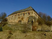Toužim - opuštěný hrad. Toužim - opuštěný hrad.