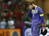 JEHO SNAHA NESTA�ILA. Petr �ech dlouho dr�el nad�ji �esk�ho t�mu, ale vy�azen�...