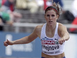 �esk� p�ek�k��ka Zuzana Hejnov� sm��uje na atletick�m ME v Helsink�ch k
