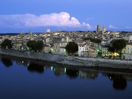 Provence, pohled na Arles