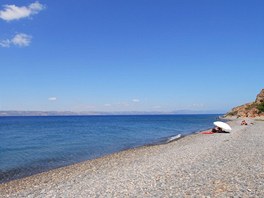 Lesbos, pláž Eftalou Lesbos, pláž Eftalou