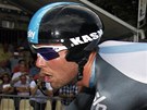SPURTER V PROLOGU. Marc Cavendish na trati �vodn� �asovky na Tour de France.