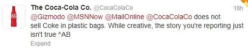Tweet Coca Coly Tweet Coca Coly