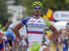 TO BYLA POHODI�KA. Slovensk� cyklista Peter Sagan zv�t�zil v prvn� rovinat�