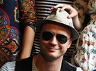 Jan Budař při prezentaci soutěžního snímku Polski film