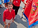 Za�al 15. v�esokolský slet (1. �ervence 2012, Praha).