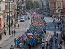 Za�al 15. v�esokolský slet (1. �ervence 2012, Praha).