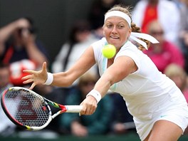 TO ZVLÁDNU. Petra Kvitová v osmifinále Wimbledonu. TO ZVLÁDNU. Petra Kvitová v osmifinále Wimbledonu.