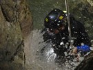 Canyoning za m�ste�kem Claut na severu It�lie 